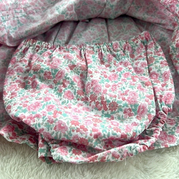 Edfehill Collection 3 M Baby Girl English Tea Pink Floral Dress w/ bloomers NWT - Picture 12 of 15